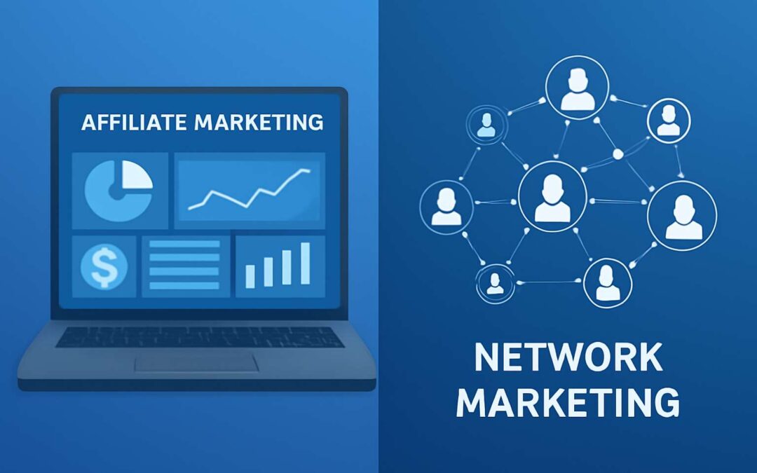 Which Model Wins: affiliate marketing vs network marketing for beginners?